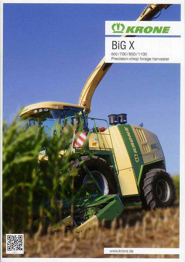 Fm103 Krone Big X Forage Harvester Gibbard Tractors