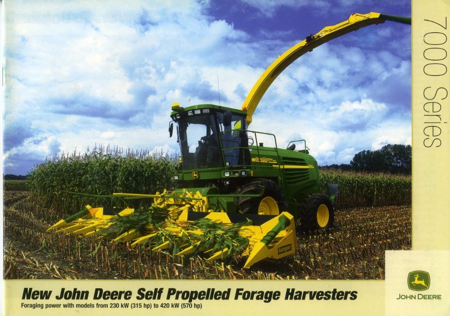 Jd49 John Deere 7000 Series Forage Harvesters Gibbard Tractors