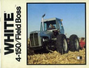 Allis Chalmers 8550 7580 Tractor Dealer's Brochure YABE18 