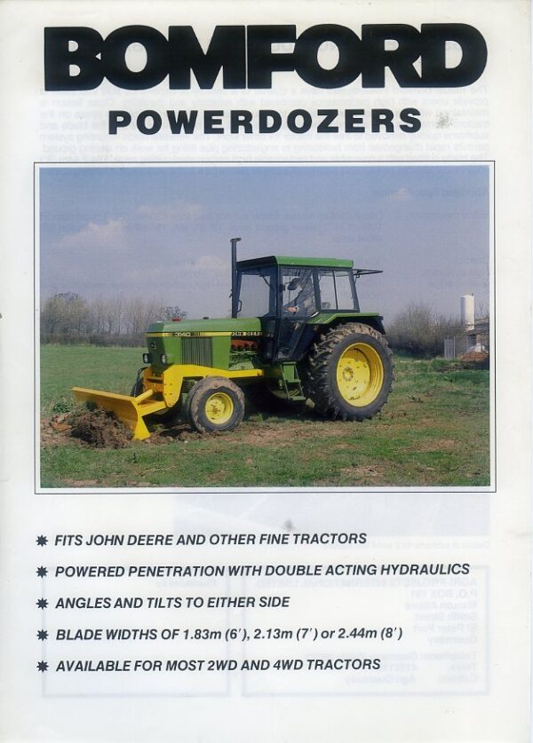 JD25 Bomford John Deere Powerdozers