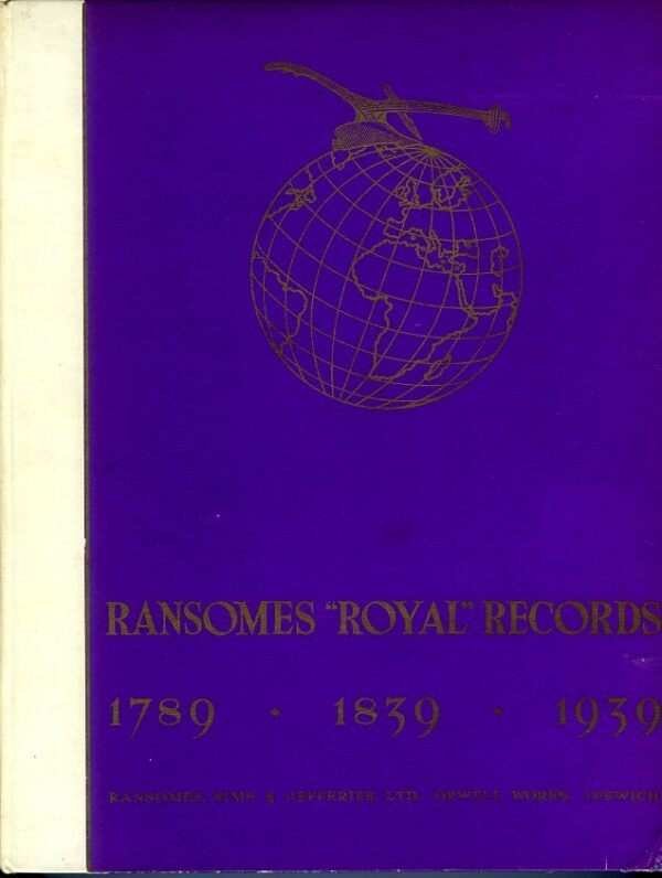 BK09 Ransomes Royal Records