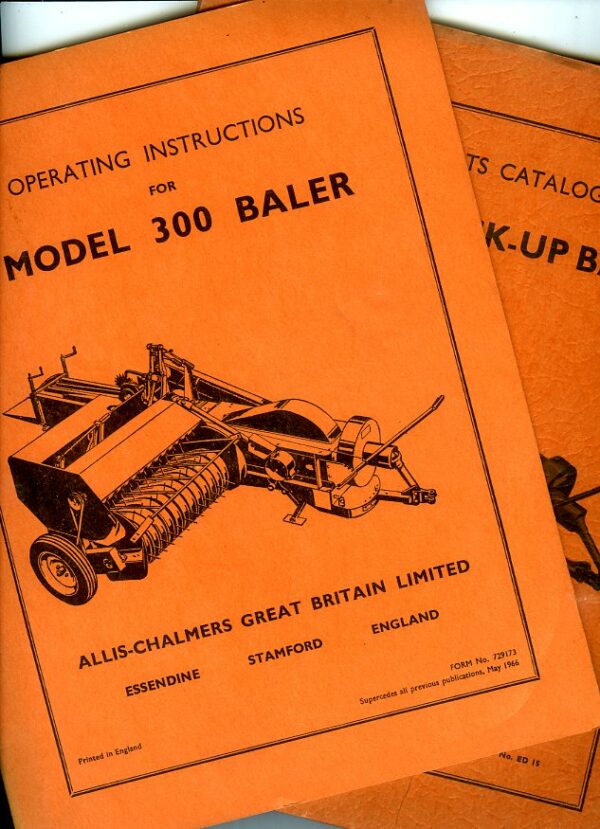 BA-M06 Allis-Chalmers 300 Baler