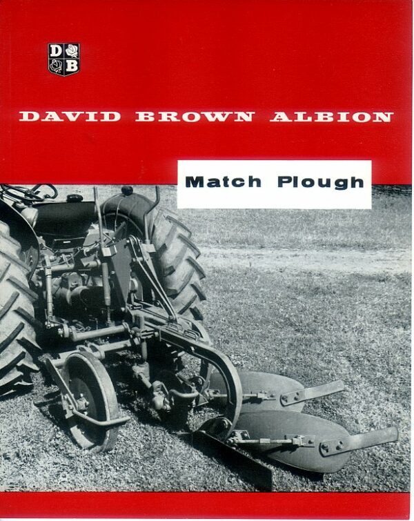 DBI-34 David Brown Match Plough