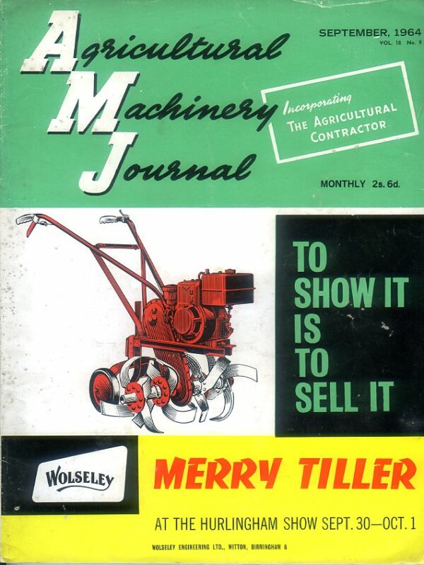 MA32 Agricultural Machinery Journal 1964