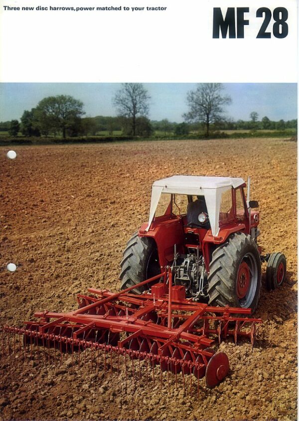 MFI-05 Massey Ferguson 28 Disc Harrows