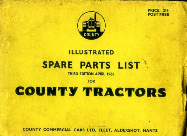 FC-M25 County Tractors Parts