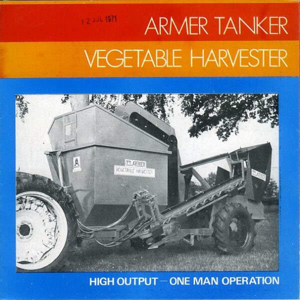 FM119 Armer Vegetable Harvester