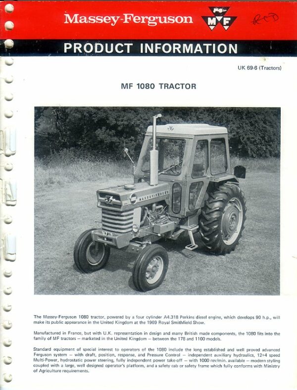 MF21 Massey Ferguson 1080