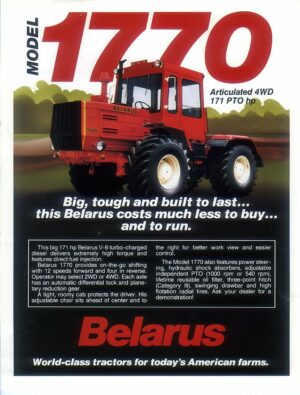 B87 Belarus 1770