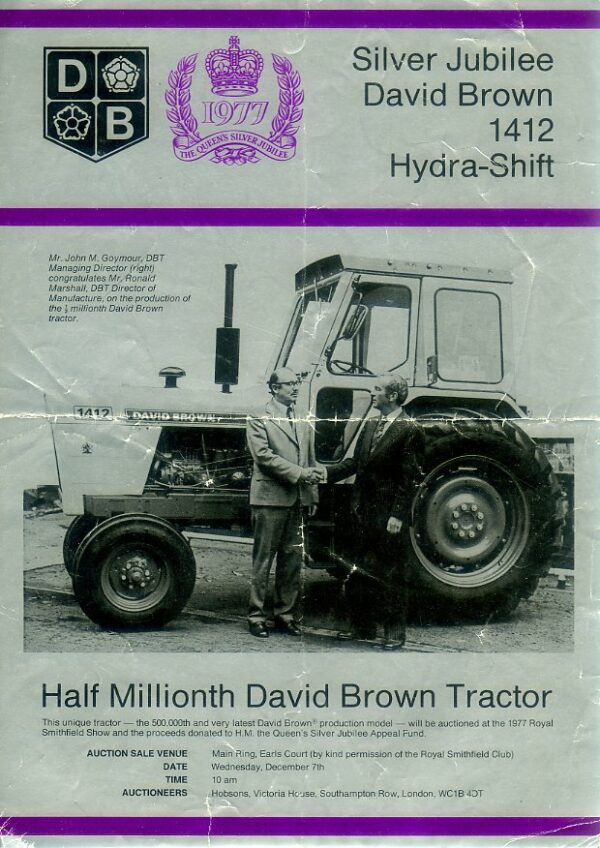 DB07 David Brown Silver Jubilee 1412