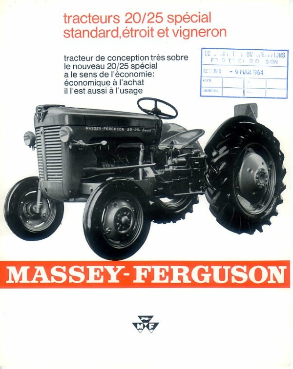 MF83 Massey Ferguson 20/25 Special