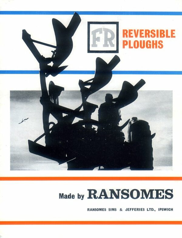 RA08 Ransomes FR TS Reversible Ploughs
