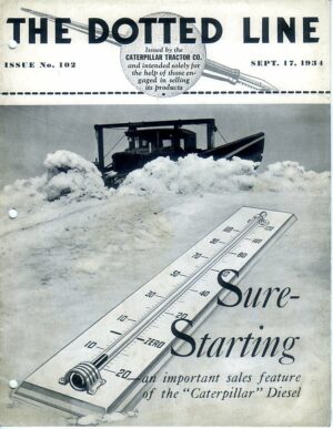 C44 Caterpillar Dotted Line 1934