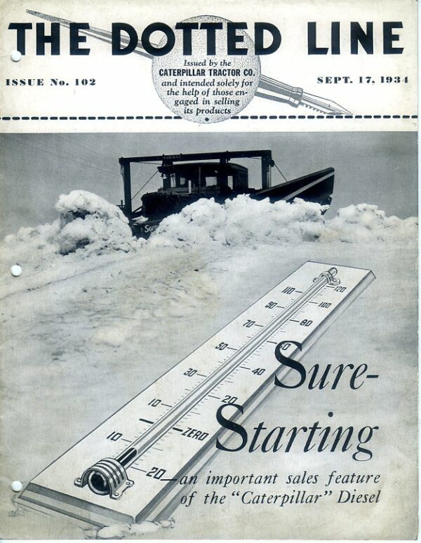 C44 Caterpillar Dotted Line 1934