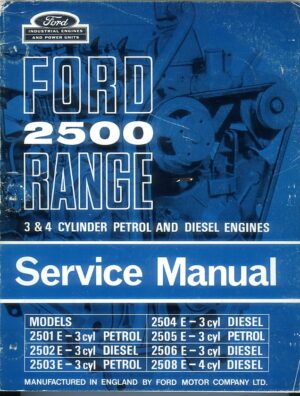 FC-M20 Ford 2500 Range Engines