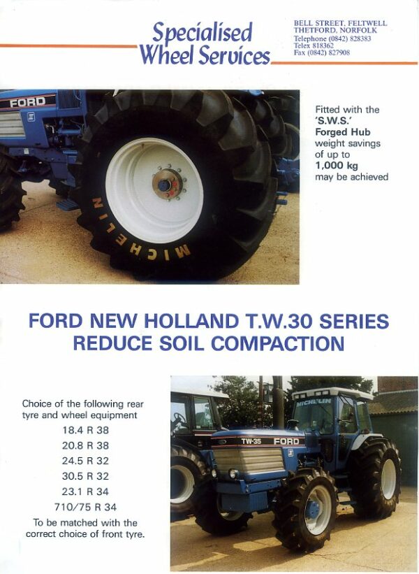 FC95 Ford TW30 SWS Wheels