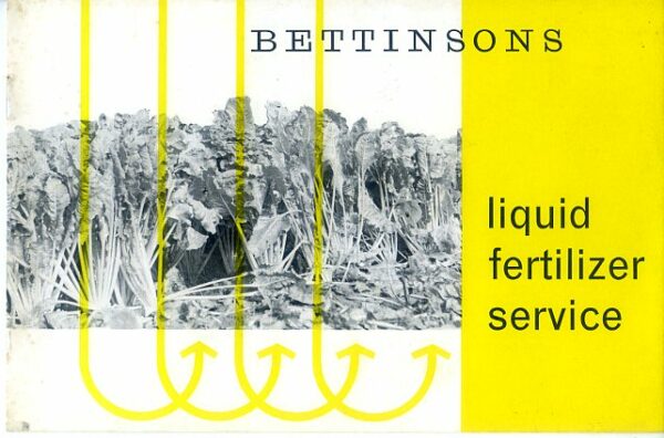 FM158 Bettinsons Liquid Fertilizer Service