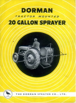 FM25 Dorman 20 Gallon Sprayer