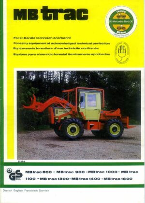 G99 MB-trac Forestry Equipment