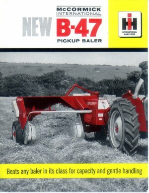 IHI-24 International B-47 Baler