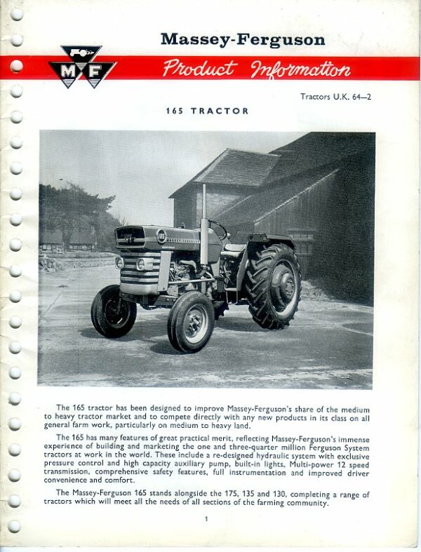 MF103 Massey Ferguson 165