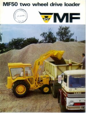 MFE08 Massey Ferguson 50 2WD Loader