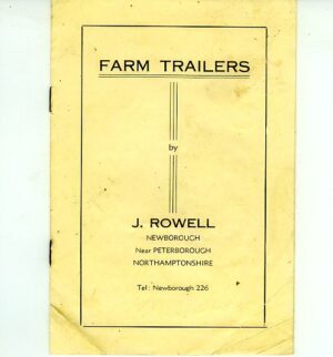 TA10 Rowell Farm Trailers
