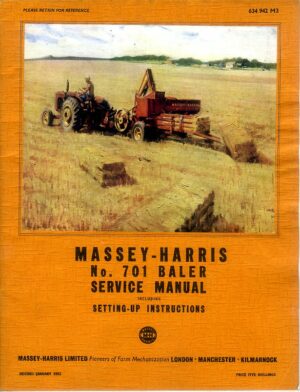 BA-M08 Massey-Harris 701 Baler