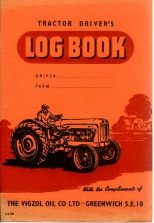 BKL36 Vigzol Tractor Driver's Log Book