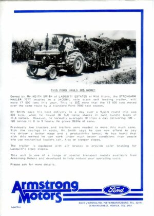 FC110 Armstrong Ford Strongarm 76TT
