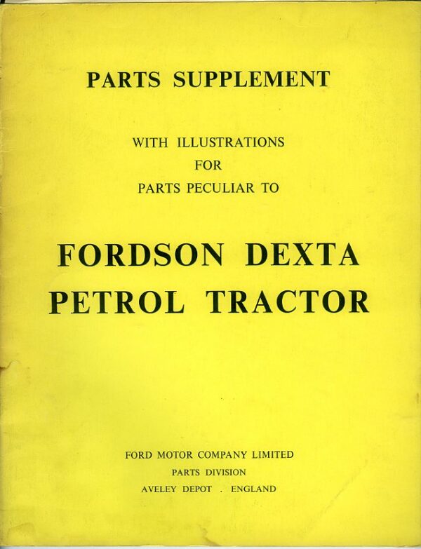 FO-M49 Fordson Dexta Petrol