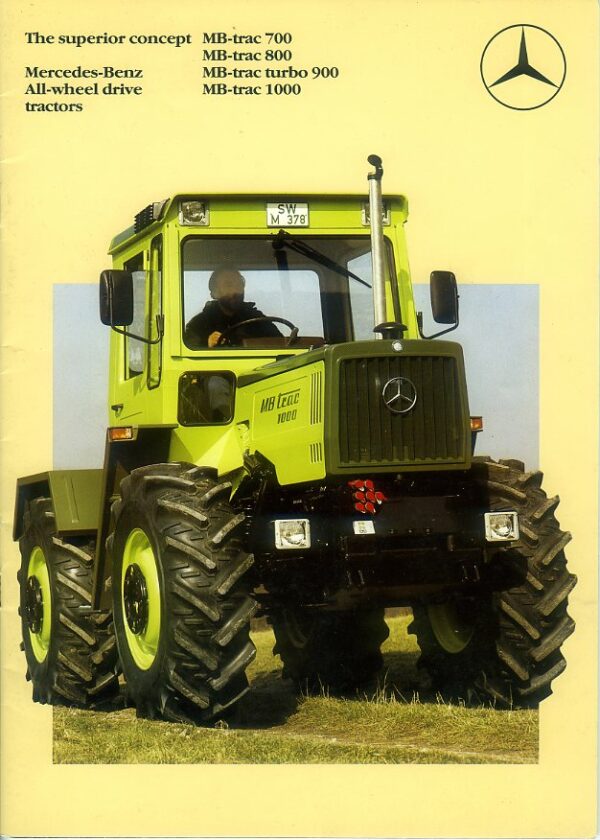 G101 Mercedes MB trac Range