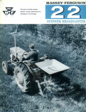 MFI-87 Massey Ferguson 22 Spinner Broadcaster