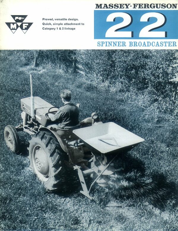 MFI-87 Massey Ferguson 22 Spinner Broadcaster