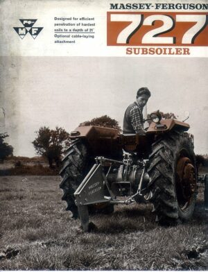 MFI-91 Massey Ferguson 727 Subsoiler
