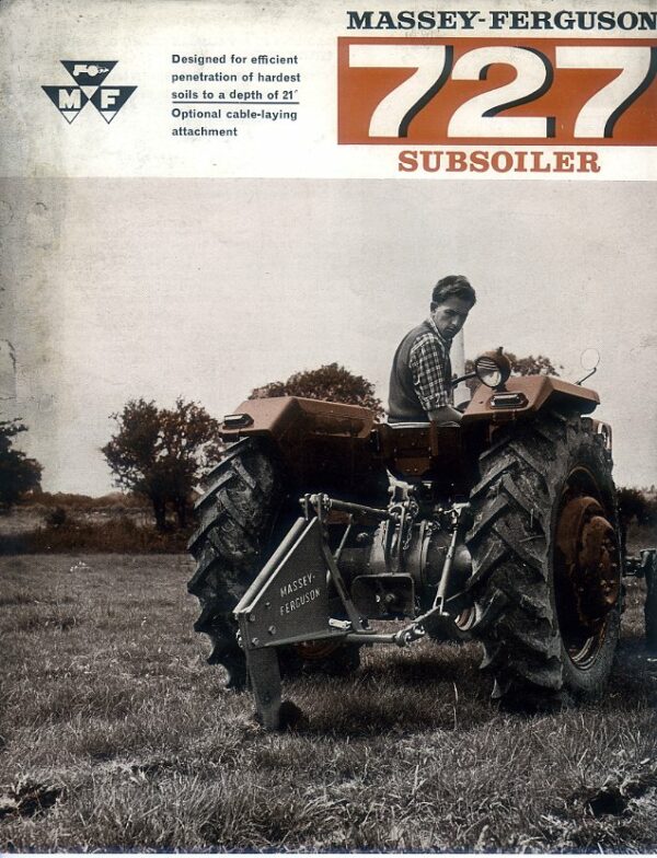 MFI-91 Massey Ferguson 727 Subsoiler