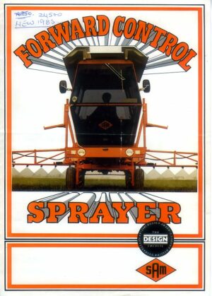 BR26 SAM Forward Control Sprayer