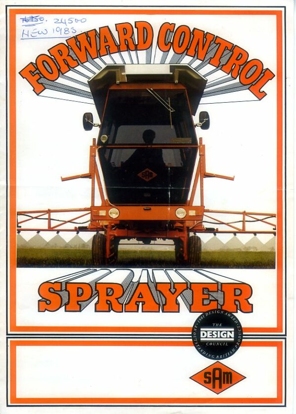 BR26 SAM Forward Control Sprayer