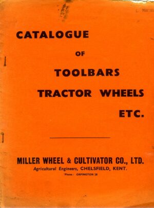 CA33 Miller Toolbars and Wheels