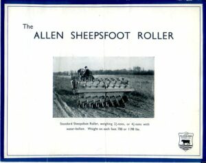 CN77 Allen Sheepsfoot Roller