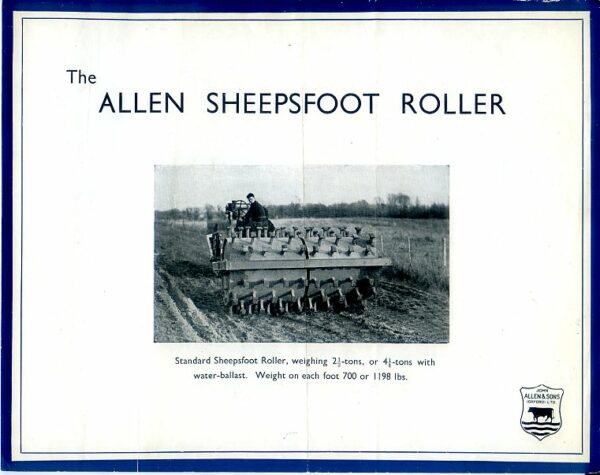 CN77 Allen Sheepsfoot Roller