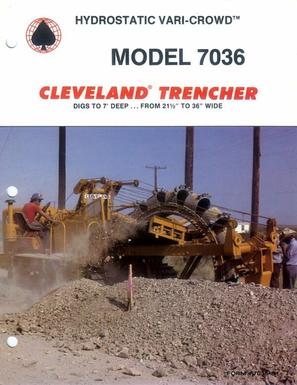 CN78 Cleveland 7036 Trencher