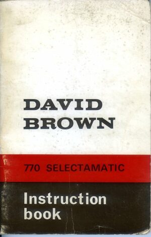 DB-M04 David Brown 770