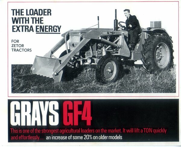 EE85 Zetor Grays GF4 Loader