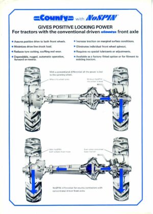 FC114 County NoSpin Axle