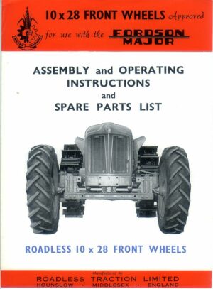 FC84 Roadless 10x28 Front Wheels