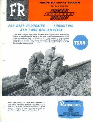 FOI-56 Ransomes TS55 Plough