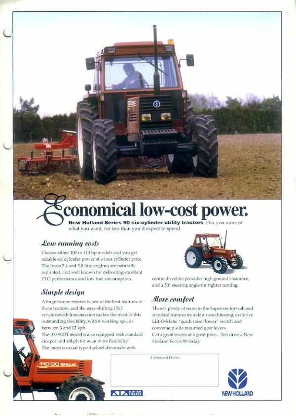 IT85 New Holland Series 90
