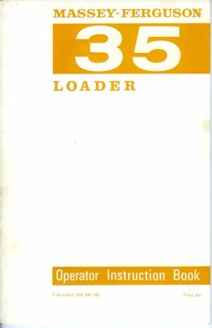 MF-M44 Massey Ferguson 35 Loader