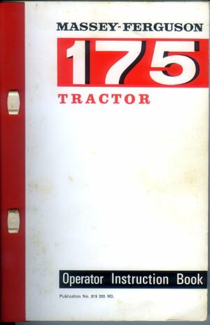 MF-M45 Massey Ferguson 175